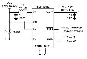 ISL91134IIQ-EVZ