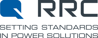 Official logo of RRC power solutions