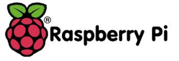Official logo of Raspberry Pi