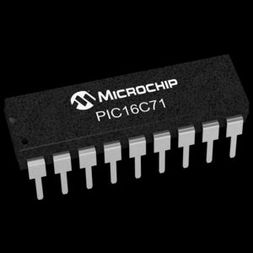 PIC16C71-04I/P