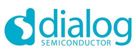 徽標屬於 Dialog Semiconductor 徽標屬於 Dialog Semiconductor