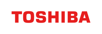 Official logo for Toshiba