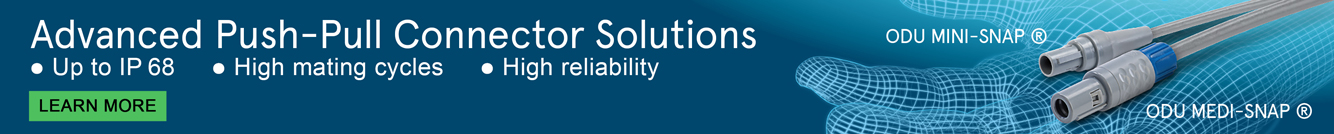 ODU push-pull connectors banner