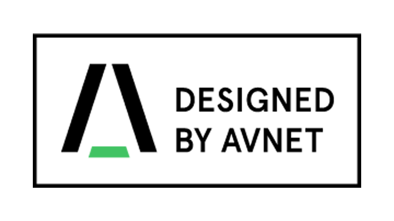 Designed by Avnet logo Designed by Avnet logo