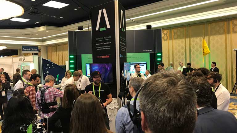 Avnet booth at CES 2019