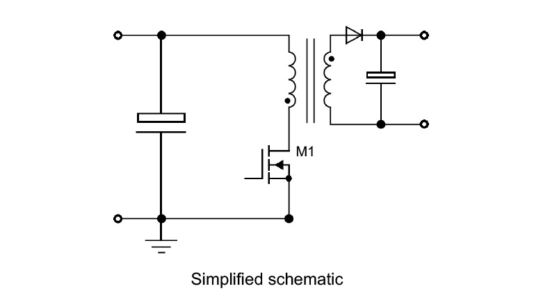 Infineon CoolSiC™ 1700 V SiC Trench MOSFET in TO-263-7 package Infineon 1700V SiC mosfet in simple single-ended flyback converter