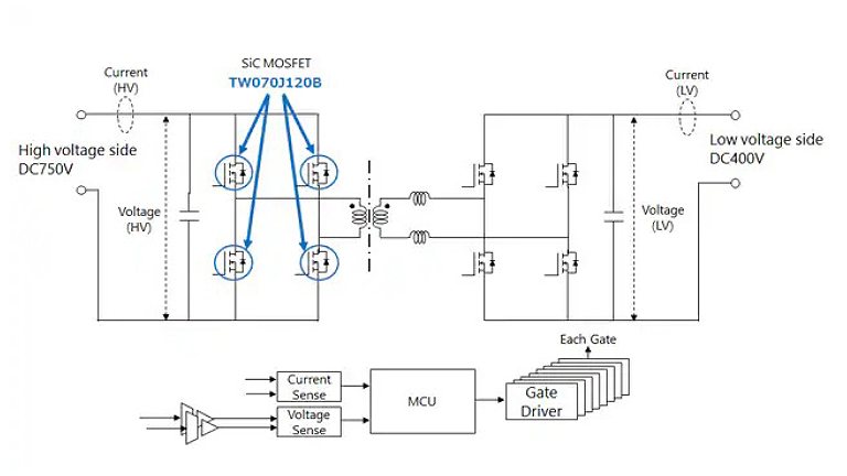 Toshiba 5kW Isolated Bidirectional DC-DC Converter Reference Design Toshiba 5kW Isolated Bidirectional DC-DC Converter Reference Design