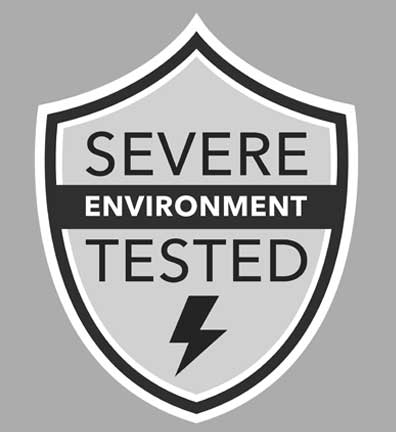 Samtec's Severe Environment Tested badge