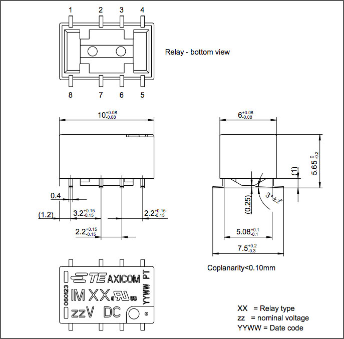 IM Signal Relay | 1-1462037-4 | Diagram