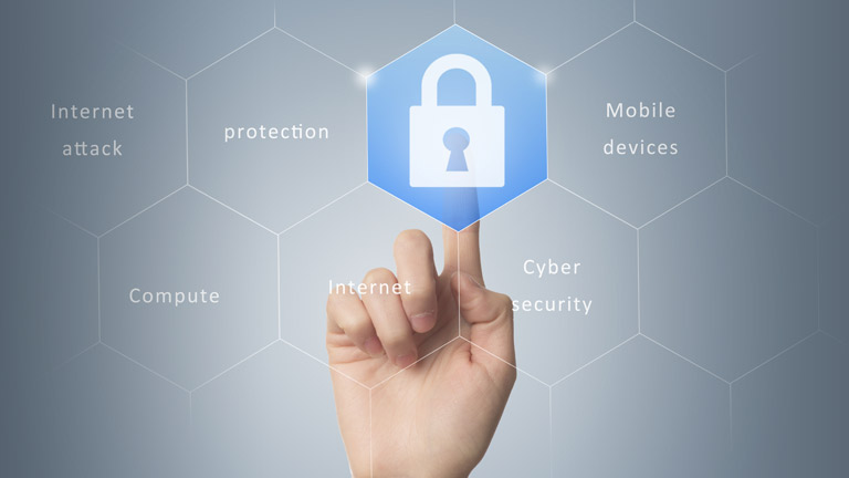 depitction of digital security