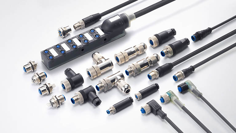 TE Connectivity M8/M12 connector system