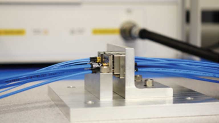 Test setup for mated pair