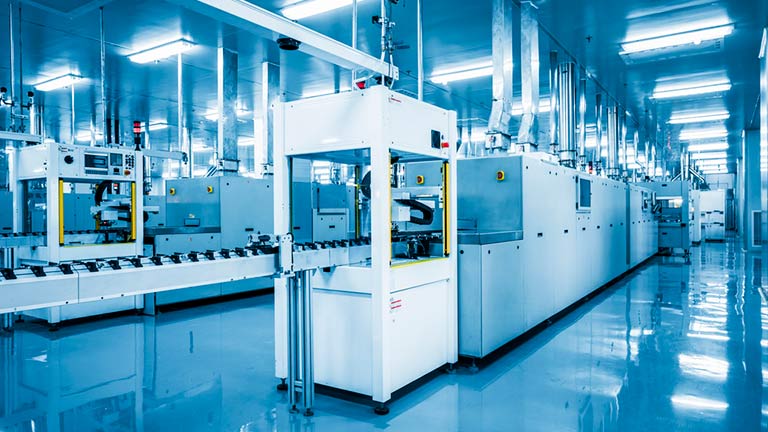 machines in factory machines in factory