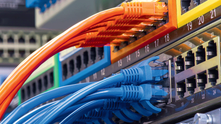 Man looking away with thought bubble around him