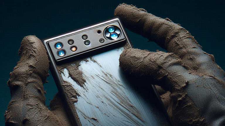 scratch resistant display screen