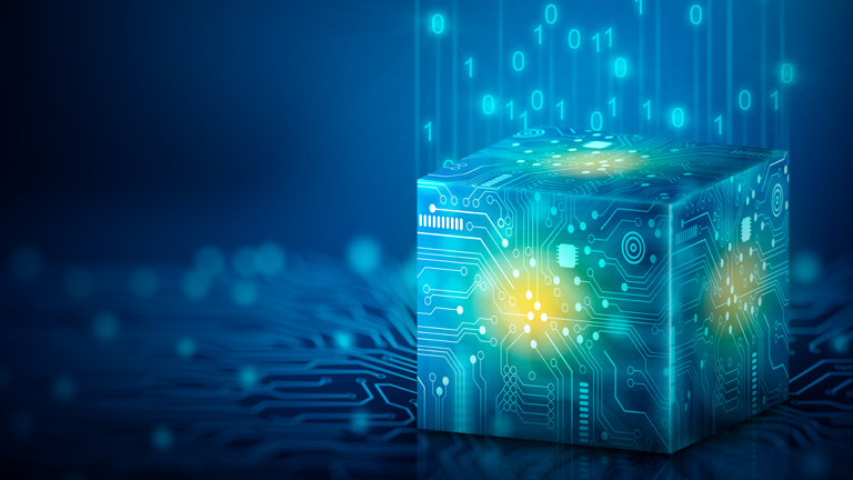 紫色のスマートカーのイメージ