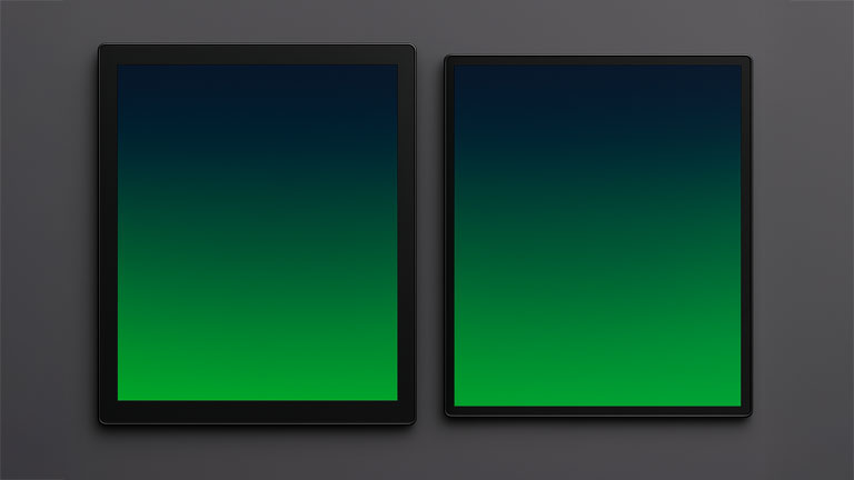Genius Display Not such a narrow margin: New TFT displays that are borderline genius