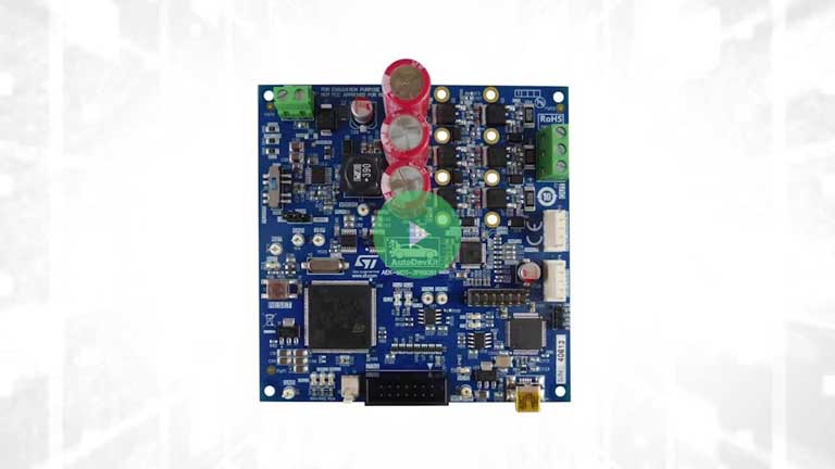 STMicro CAN-based Brushless Motor Control video thumbnail