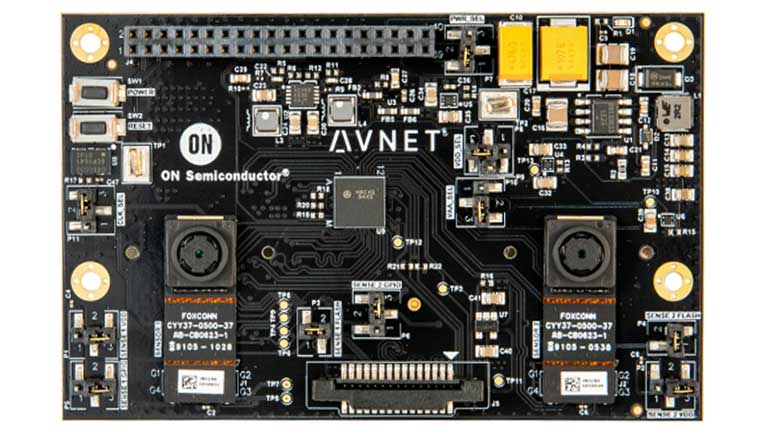 Top view of the Ultra96 Adapter Board Top view of the Ultra96 Adapter Board