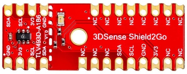 Image of TLV493D 3DSense Shield2Go Image of TLV493D 3DSense Shield2Go