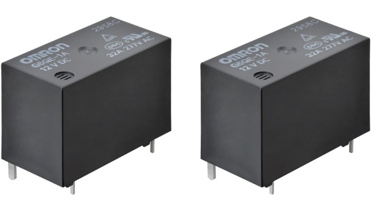 Omron G6QE Series PCB Power Relays