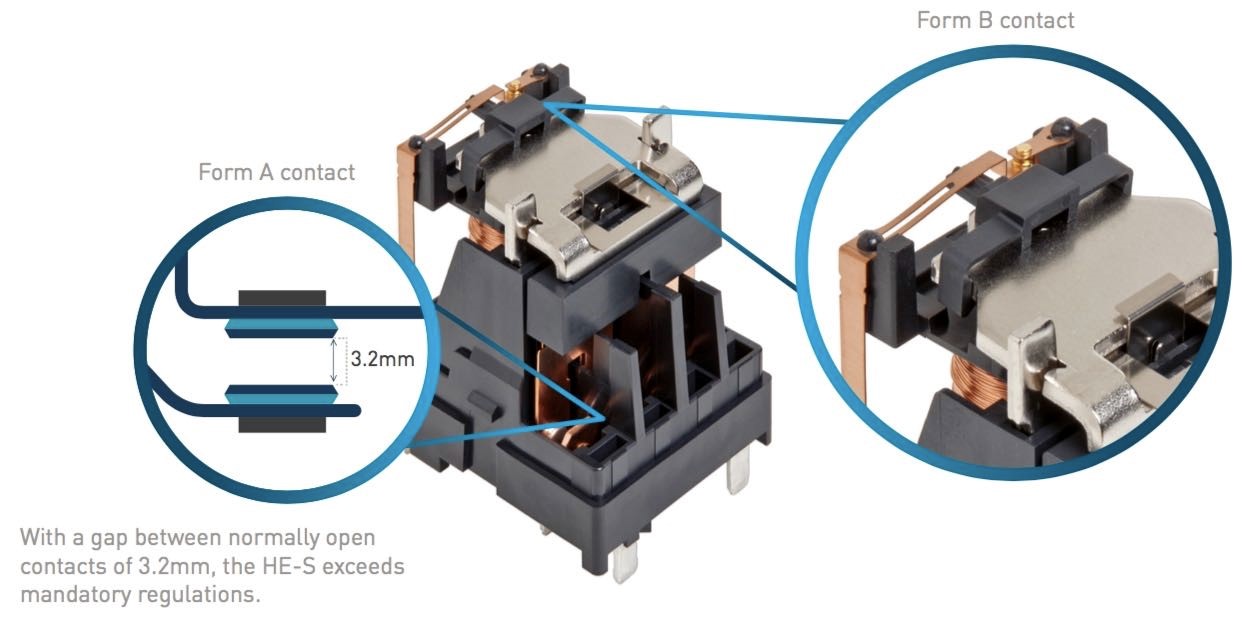 Switching High Voltages and Currents with PCBMounted Relays Engineers' Insight Abacus