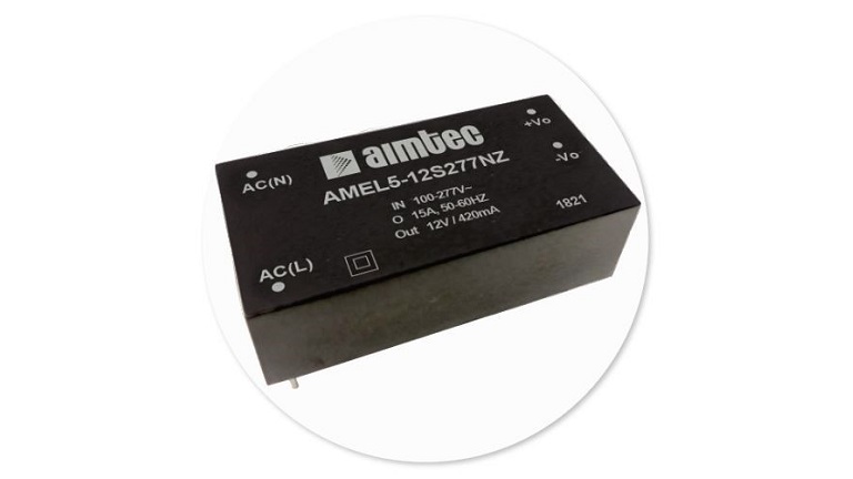Aimtec AMEL5-277NZ Series 5W AC-DC Converter