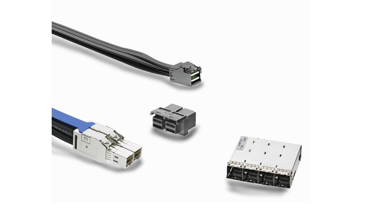 TE Connectivity Mini-SAS HD Connector Cable Assemblies